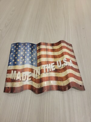 Made In USA Waving Flag