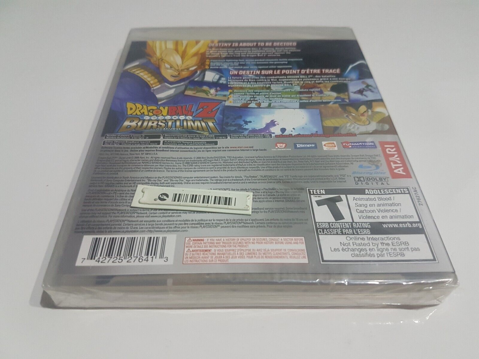 Jogo Dragon Ball Z Burst limit - PS3 Seminovo - SL Shop - A melhor