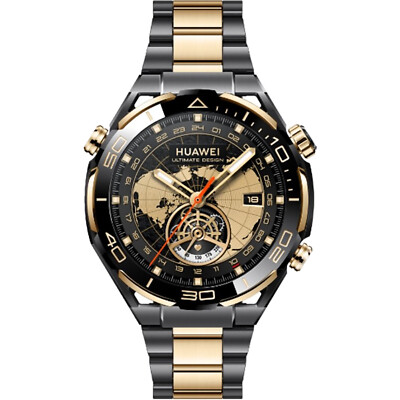 Huawei Watch Ultimate Design 18K Gold/Black Smartwatch Luxury