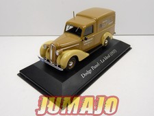 SER42 Voiture 1/43 SALVAT Vehiculos Servicios : DODGE Panel - La Ideal (1937)