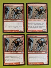 Hellraiser Goblin x4 Gatecrash 4x Playset Magic the Gathering MTG