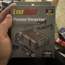 EverStart 100W Slim Vehicle Power Inverter DC/AC with USB 70000MC