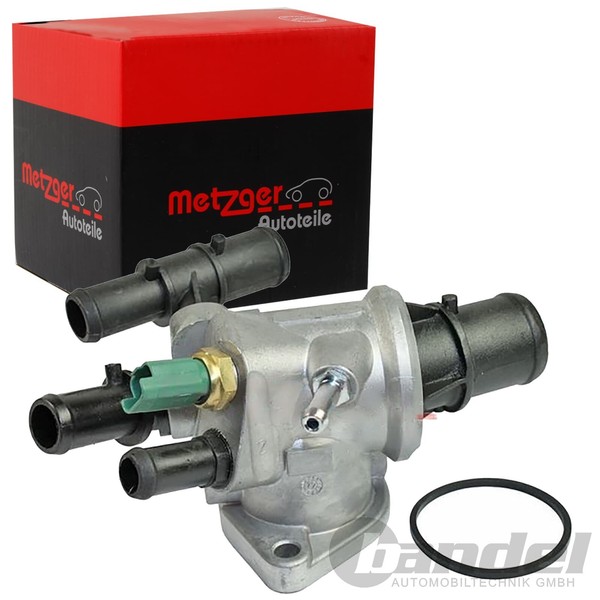 Metzger Thermostat 88°C MIT Dichtung Passend FüR Alfa Romeo 147 Fiat Bravo-image