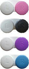 4 Pack Contact Lens Case Leak Proof Travel Co...