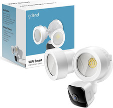 Wired Floodlight Camera  Home Security Camera Outdoor Waterproof with 3K UHD 