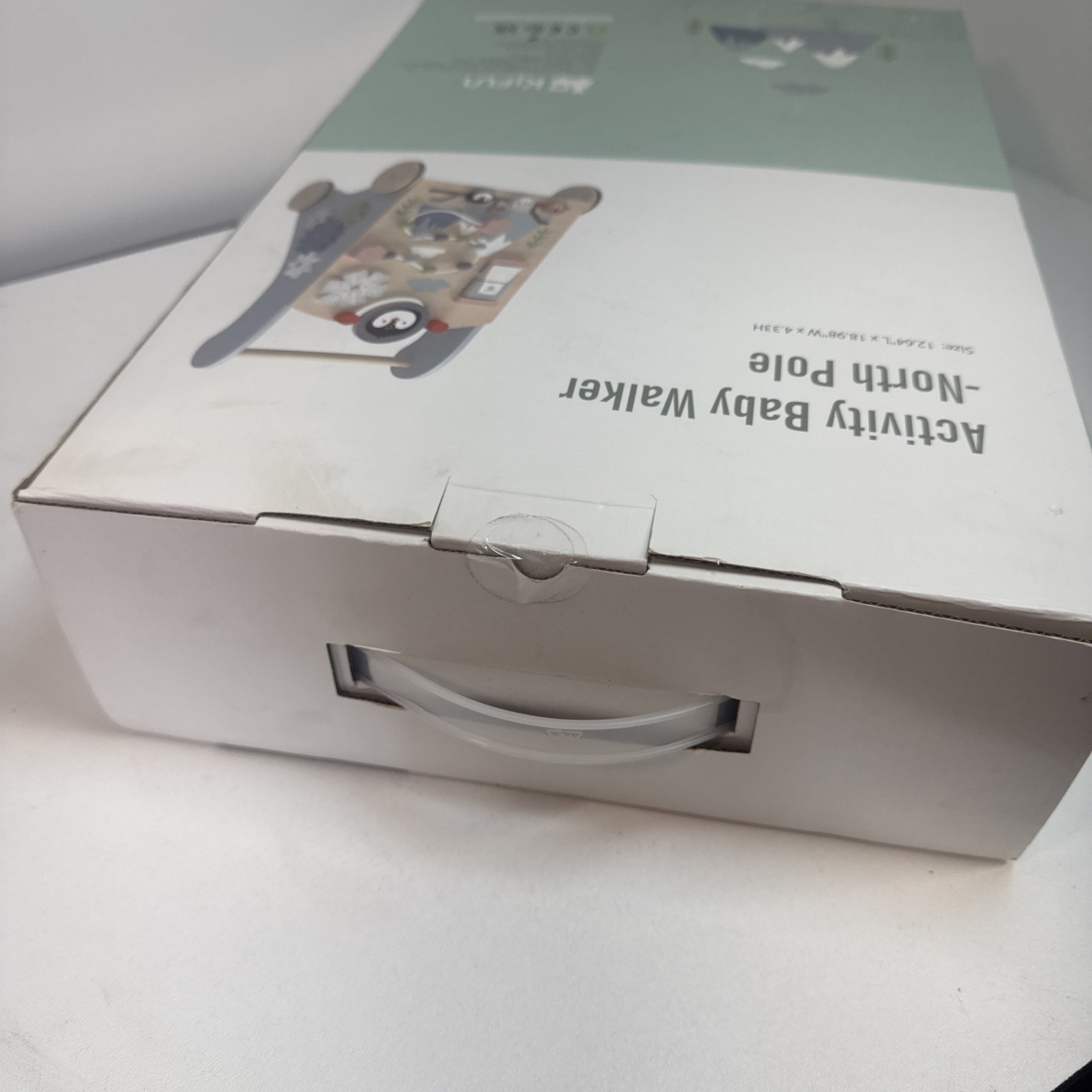 Wooden Baby Walker Push and Pull Learning Activity Walker Kids - North Pole