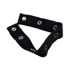 Elastic Stretch Waist Belt Jeans Pants Waist Extenders Adjustable Button
