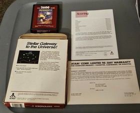 Defender II Atari 2600/7800/2600+/7800+ Complete CIB TESTED WORKS