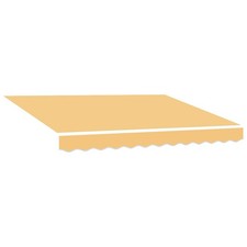 Awning Canopy Replacement for Polyester Replacement Awning Fabric Outdoor  vidaX