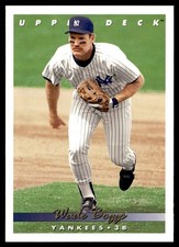 1993 Upper Deck Wade Boggs New York Yankees #556