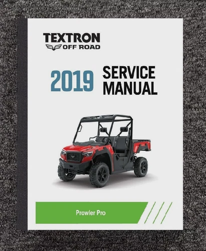 50HP 2019 UTV SIDE BY SIDE SERVICE MANUAL FITS ARCTIC CAT TEXTRON PROWLER PRO
