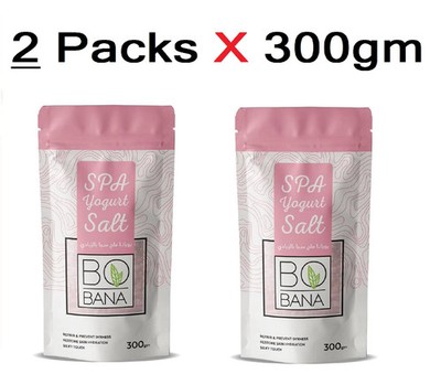 Bobana yogurt spa salt ( 2 Packs X 300gm )