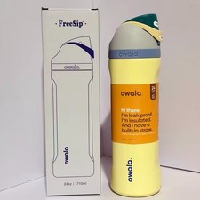 Owala Freesip Water Bottle Stainless Steel 24oz 32oz Multicolor