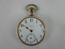 OROLOGIO DA TASCA LANCO 15 RUBIS VINTAGE CIPOLLA TASCHINO MOVIMENTO FUNZIONANTE