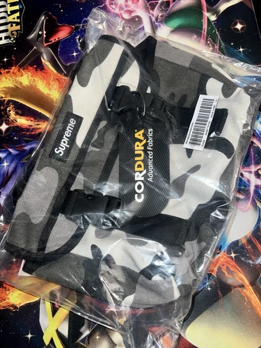 Mini sac messager Supreme camouflage neige neuf