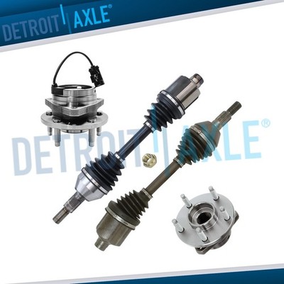 Front CV Axle Shaft Assembly Wheel Hub Kit for 2004-2010 Chevy Malibu Pontiac G6