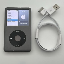 Apple iPod classic 7th Generation Black 160 GB - Fully Working