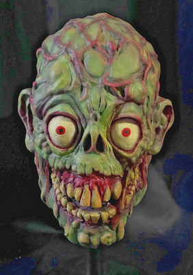 GREEN GHOUL latex mask by Sicco's Horror Mask - No Don Post No Topstone