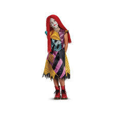 Nightmare Before Christmas Sally, Kids Sizes 4-6X or 7-8, Disney Costume Dress