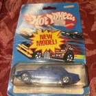 Vintage 1981 Hot Wheels Peugeot Blue  BLACKWALL #3281