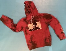 MY CHEMICAL ROMANCE Pullover Tie Dye Hoodie Unisex Size Small THE BLACK PARADE