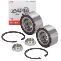 2X FAG Radlagersatz FüR BMW E81 E82 E87 E88 E90 E91 E92 E93 Hinten 33416775842