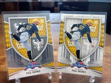 2024 Panini Crusade Paul Skenes Rookie Card #8 Silver & White Set - Pirates (RC)