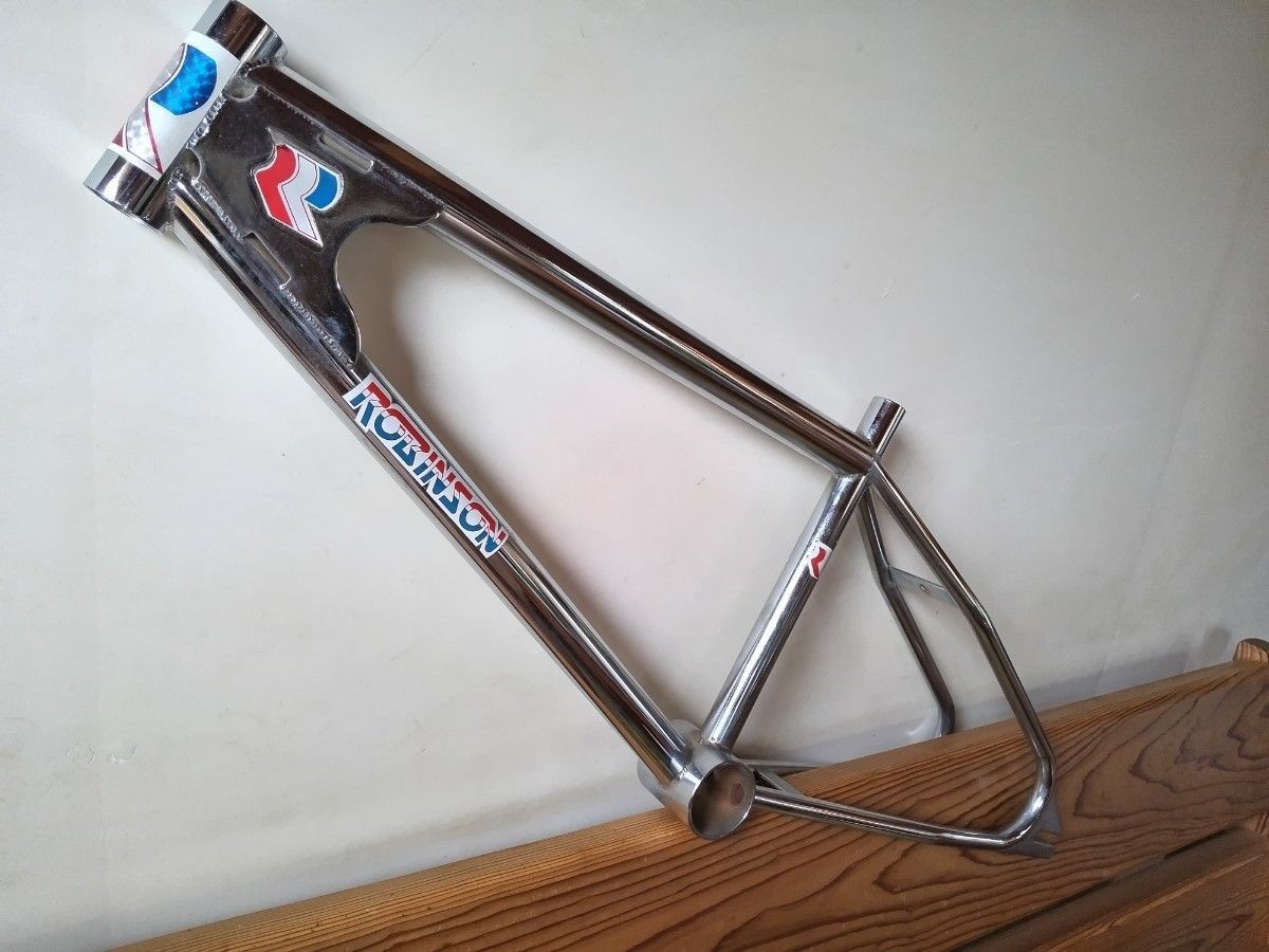 1979 Robinson Pro BMX Frame USA Old School Chromoly Rare NOS