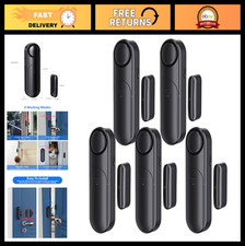 Window and Door Alarm When Opened 5 Pack for Kids Safety/Home Security, Slidin