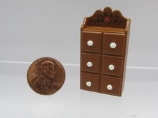 Dollhouse Miniature Chrysnbon Kitchen Wall Hanging Spice Rack CB54