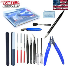 28PCS Gundam Modeler Basic Tool Set Craft Kit Car Model Hobby Building Repairing