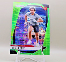 2024 Panini Prizm - Rookies Bralen Trice #312 Neon Green Pulsar Prizm (RC)