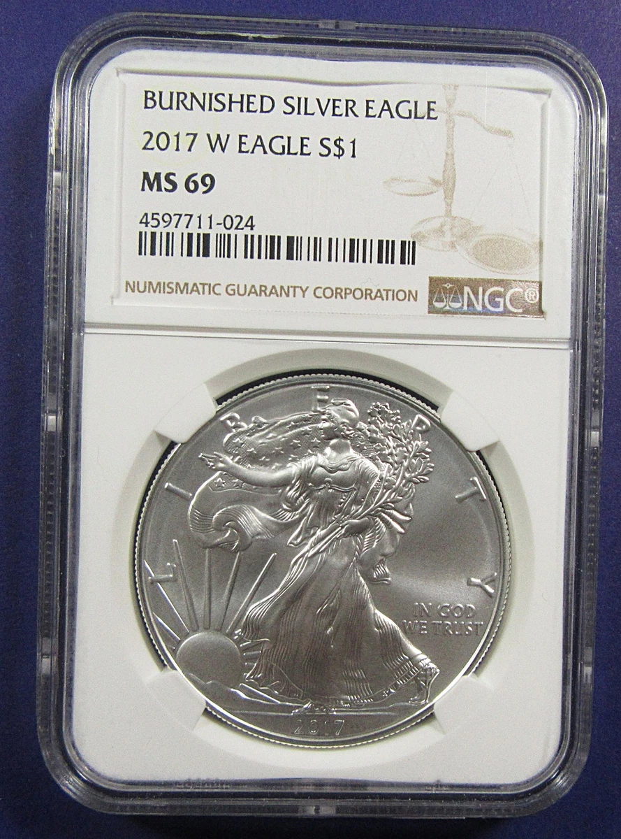Satin 2017 American Eagle Silver Bullion Coins for sale | eBay