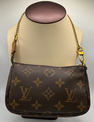 LOUIS VUITTON Mini Pochette Accessories Bag Clutch Purse