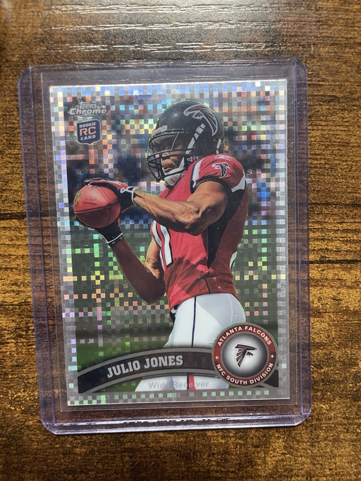2011 Topps Chrome - Julio Jones #131 X-Fractor (RC)