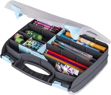 ArtBin 6877AG Double-Sided Quick View Carrying Case, Art & Craft Organizer