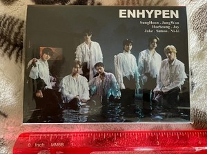 ENHYPEN, K-pop, Photo Foldable Memo Mini Book. Four Mini Memo Pads! Sealed.