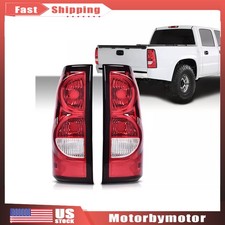 Red Tail Lights Pair For Chevy Silverado 1500 2500 3500 Hd 2003 2004 2005 2006