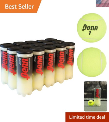 #ad Championship Tennis Balls Extra Duty Felt Pressurized Tennis Balls 6 Cans... $88.79