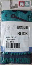 Duluth Trading Buck Naked Boxer Briefs Mens XL 40-42 Green w/ Tools Pattern