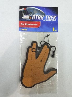 LootCrate July 2015 Exclusive Star Trek Vulcan Salute Air Freshener NOS
