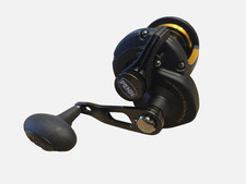 NUOVO mulinello convenzionale Squall® II Lever Drag, SQLII40LD, nero e oro, R/HAND