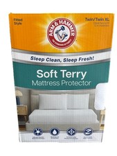Arm Hammer Twin/Twin XL Soft Terry Mattress Protector