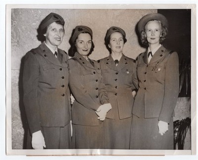 1954 Girl Scout Region III Officers Elected Hotel Statler NY Original News Photo