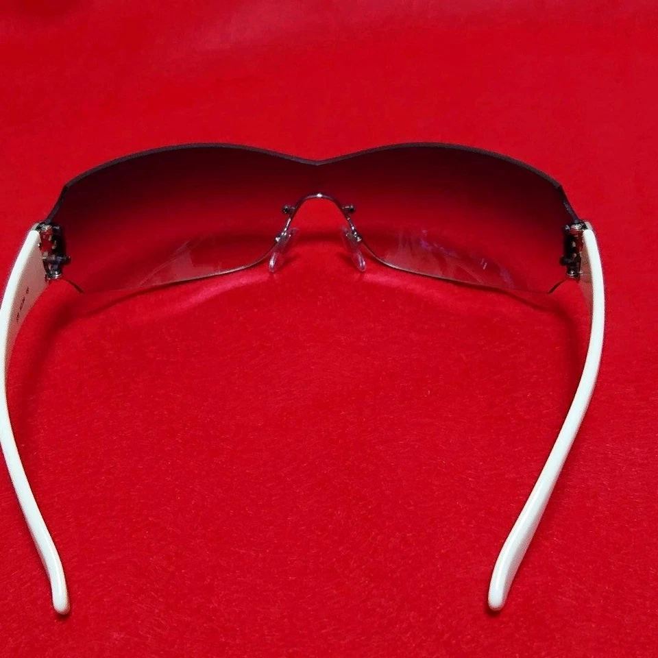 Gafas de sol BVLGARI Tondo Sol Blanco Moda Accesorios colección e322 Foto 3 de 4