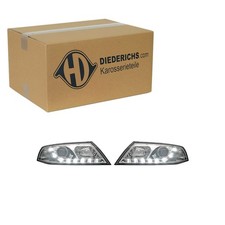 DIEDERICHS TUNING H1/H7 SCHEINWERFER SATZ CHROM passend für SKODA OCTAVIA