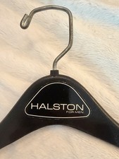 Rare Black HALSTON for Men Coat Clothes Pant Shirt Jacket Suit Dress MCM Hanger
