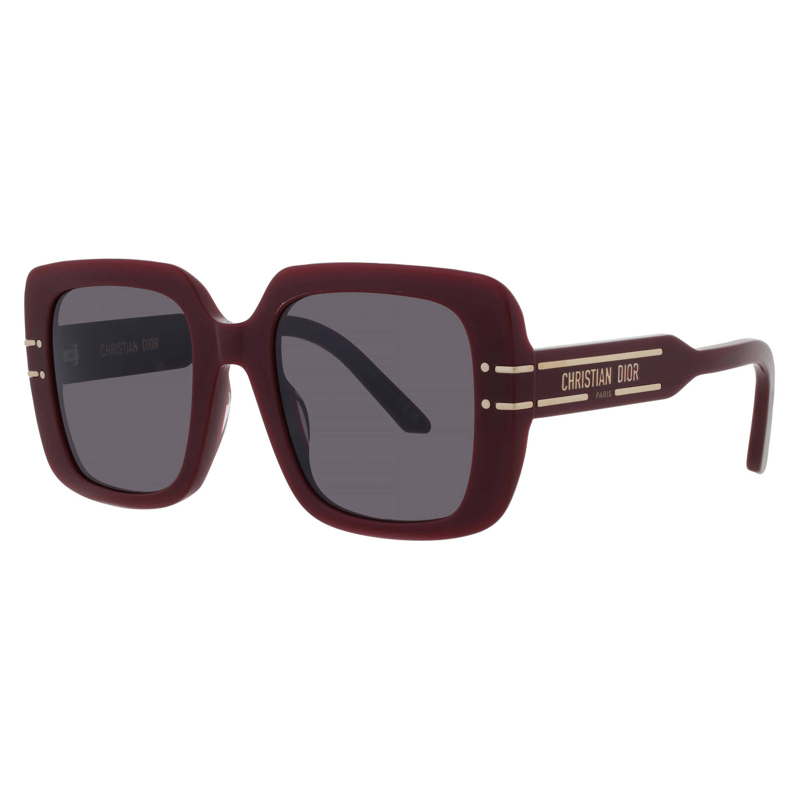 Dior DIORSIGNATURE S11I Smoke Square Ladies Sunglasses CD401711 71A 54
