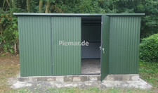 NEU Blechgarage 4 x 3 x 2,14 m Gerätehaus Metallgarage Fertiggarage  | 30296*