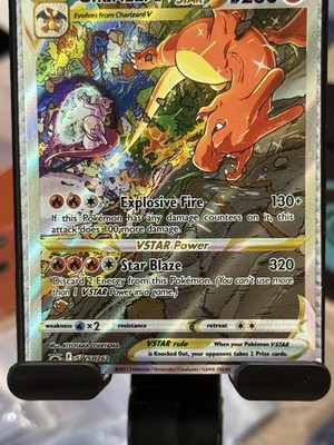 pokemon charizard v star card VSTAR SWSH262 Fire / 280 / VSTAR Card Text Charizard VSTAR 2022 Pokemon Sword
